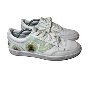 Vans Lowland CC‎ Spongebob Squarepants White Sneakers Mens Size 12 Collab Shoes